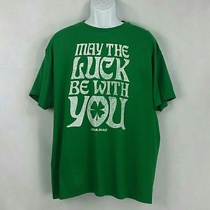 Star Wars Men's green extra large shirt